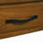 33.8'' Small Triangle Corner Table, Wood Corner Side Table for Small Spaces/ Living Room, 3 Tier End Corner Table with Solid Wood Legs, Brown