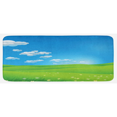 Tapis de cuisine paysage