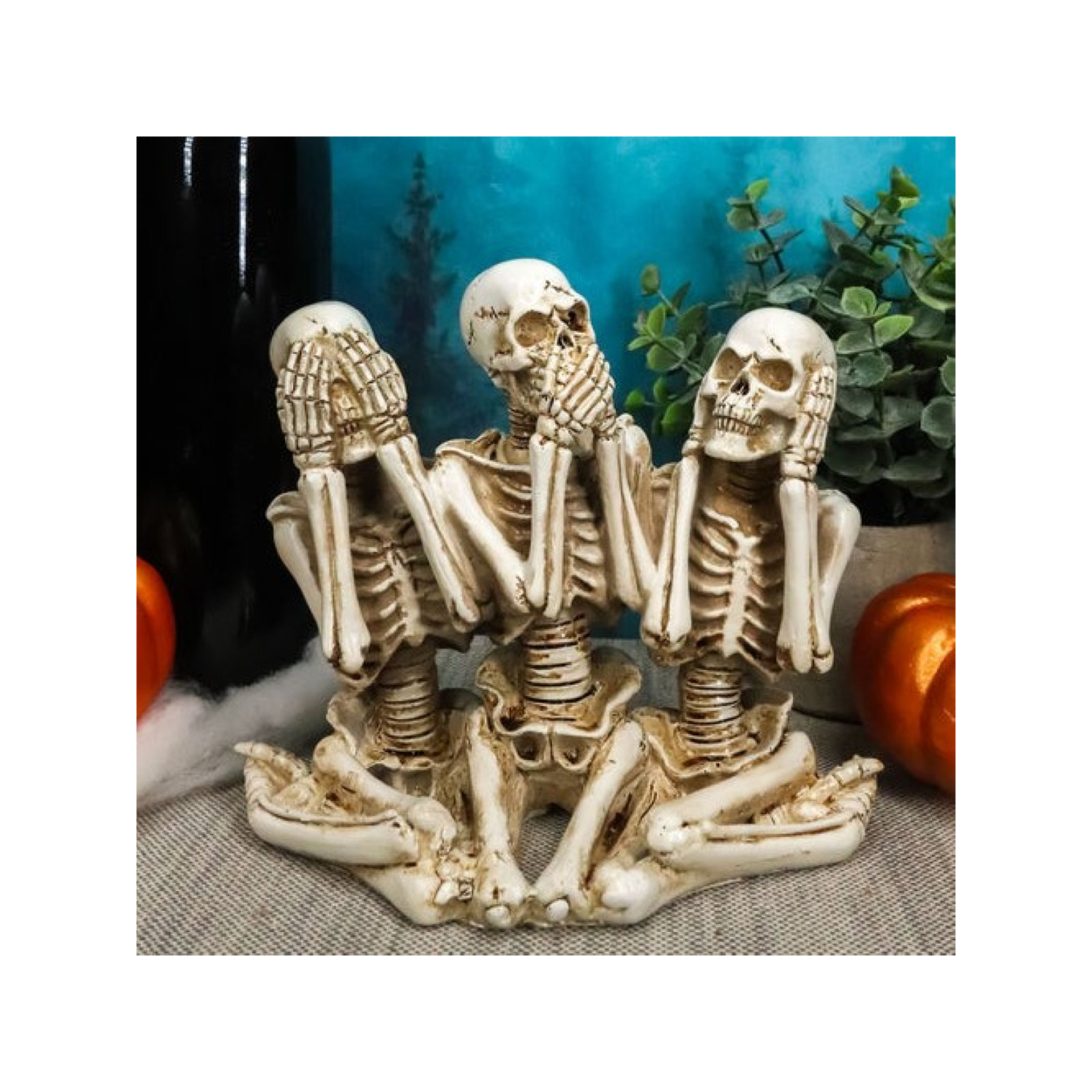 Evil Female Skeletons Figurine