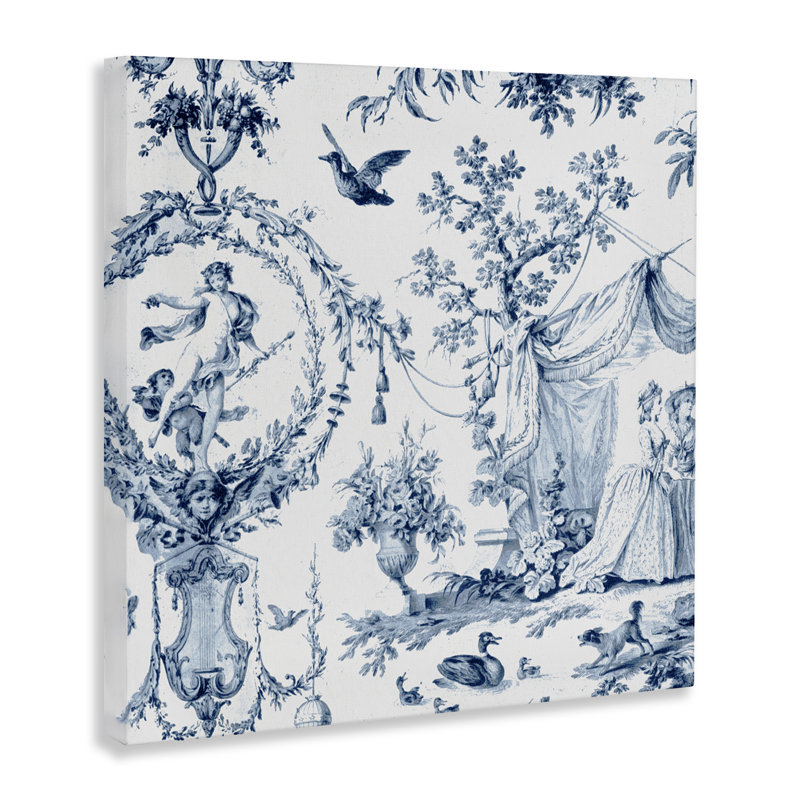 Toile de scène classique, conception par Vintage Hustle, H 17 po x l 17 po