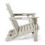 Banc pliant en poly 49 po Adirondack-566337886