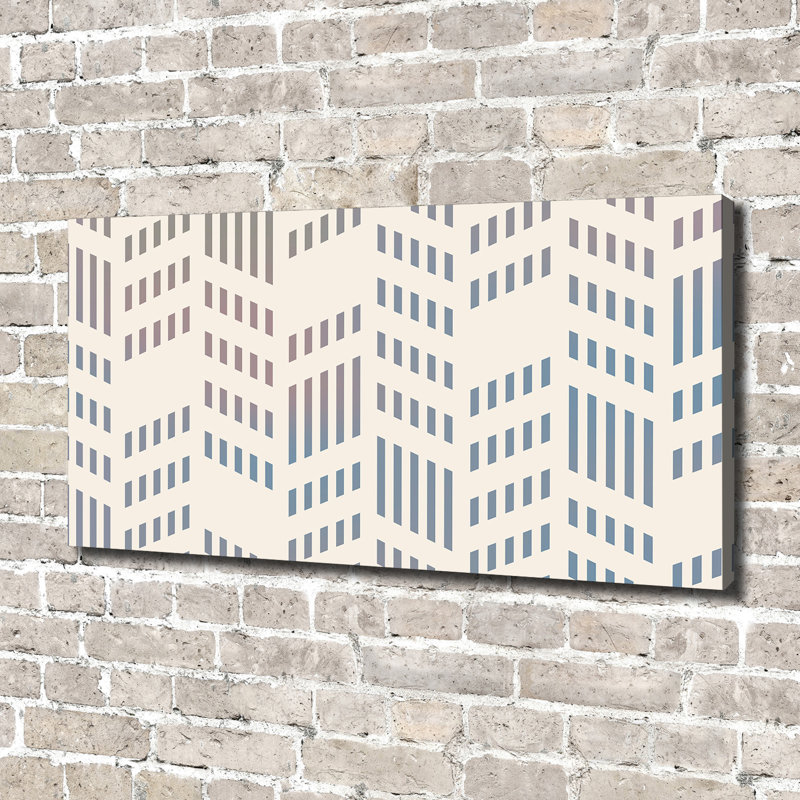 Geometric Background - Wrapped Canvas Print