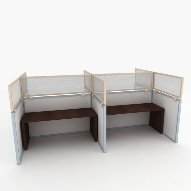 Panneau d'intimité en polycarbonate avec petit support, Aluminium, H 12 po x l 30 po x P 0,63 po, Translucide