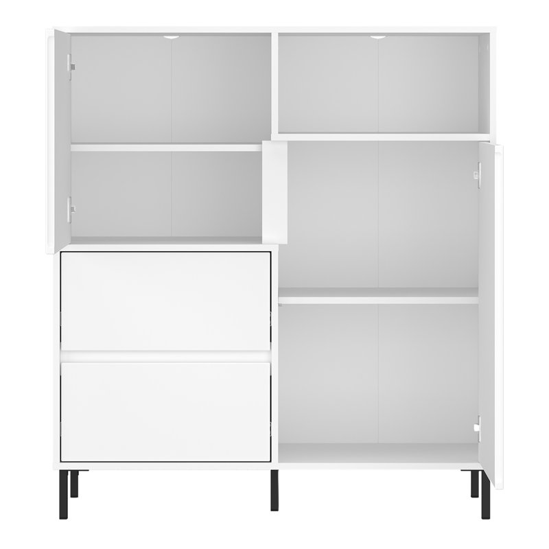 Berislava 105.4cm Sideboard, Alpine White High Gloss
