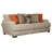 Sebbi 2 Piece Polyester Sofa and Loveseat Living Room Set