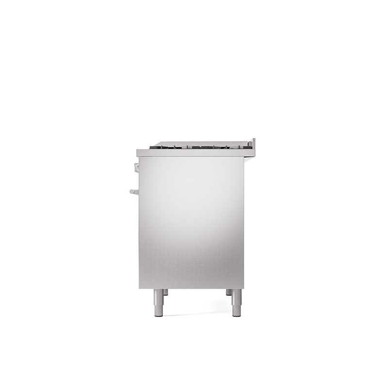 ILVE Professional Plus II 40 in Dual Fuel Range, Liquid Propane, Stainless Steel