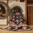 Machine Washable Persian Brown Area Rug-1105960891