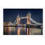 «Night at the Tower Bridge», reproduction de photo sur toile tendue-22373589
