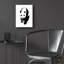 Bungalow rose «Panda» par Pechane, art mural en verre acrylique, 16 po x 24 po-32271903