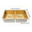 31x18” Double Bowl Kitchen Sink, Stainless Steel with Grids & Drainers
