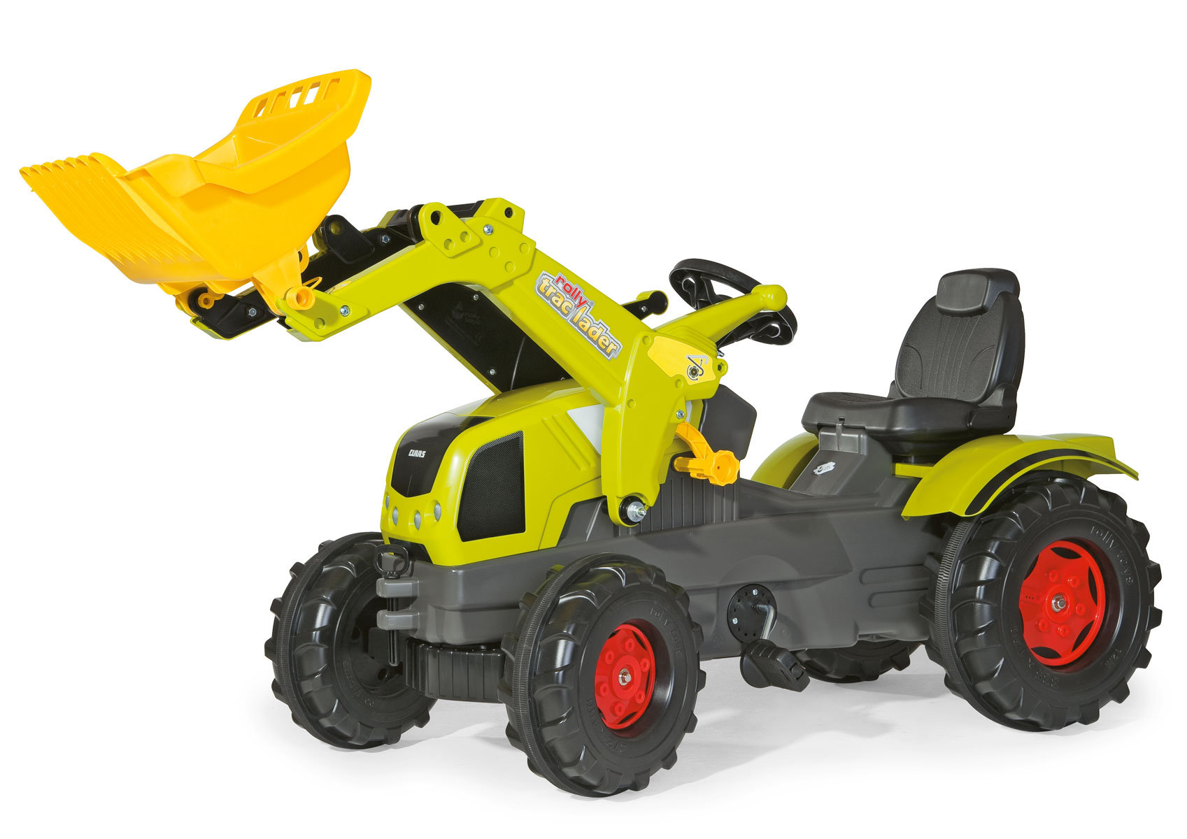 Tracteur à pédales Claas axos 330 avec remorque - Jeux et jouets Falk / Falquet - Avenue des Jeux