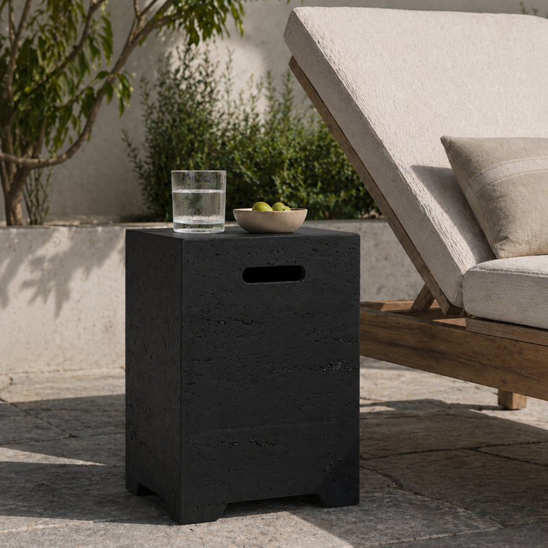Propane Tank Cover Outdoor Side Table