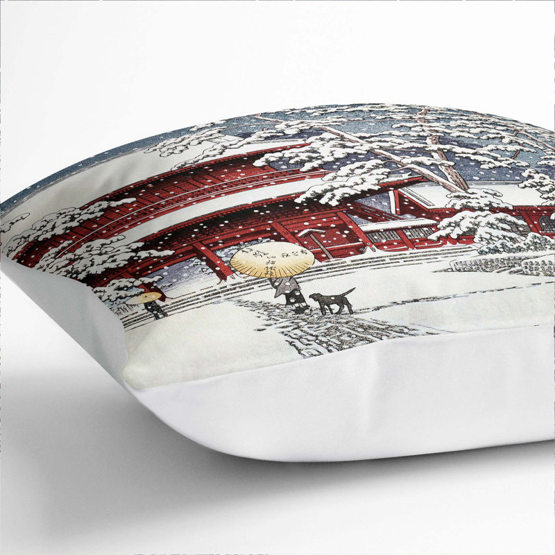Square Throw Cushion, 55 x 55 cm, White