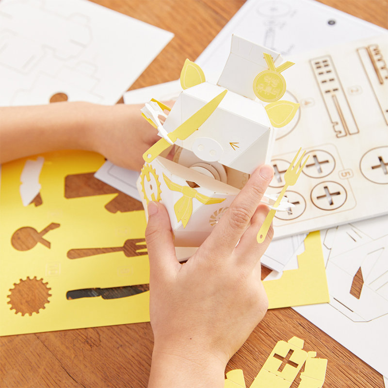 RBT Paper Robots Making Kit Learning Tools