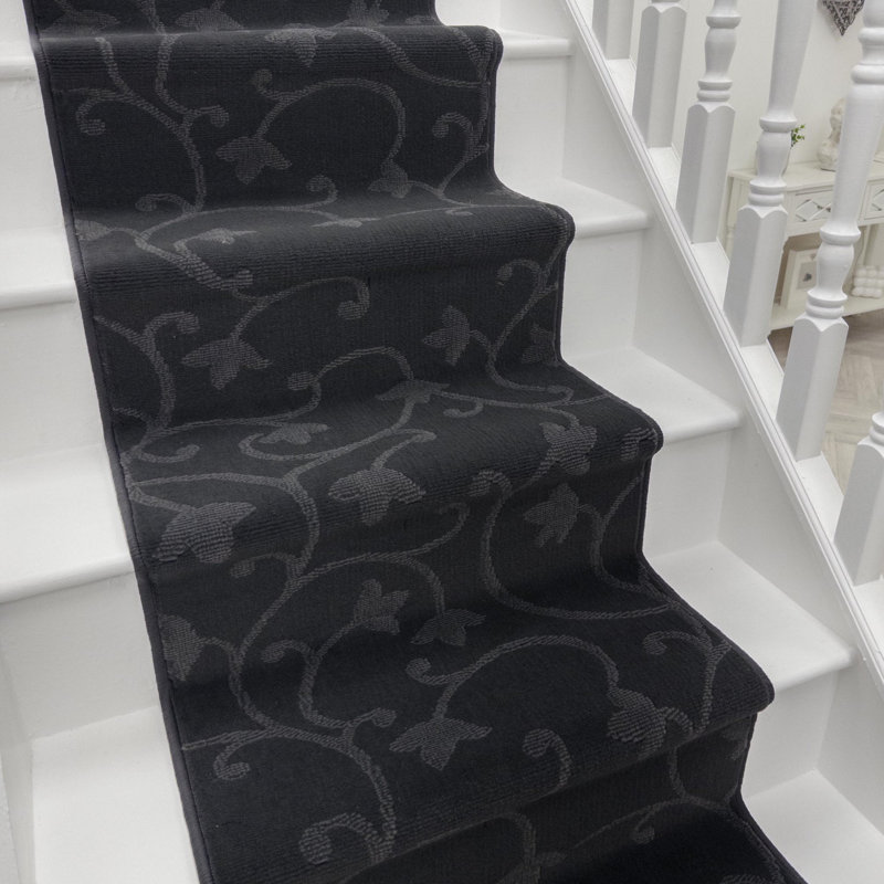Stair Runner Floral Area Rug, Stair Runner 60 x 510 cm