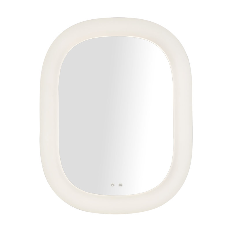 Float Oval Lighted Mirror