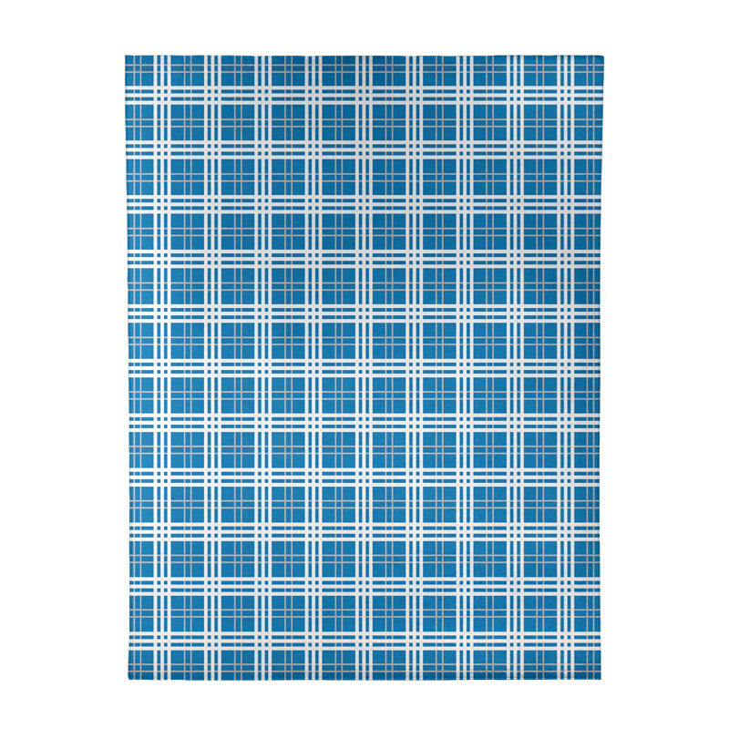 Plaid Indoor Rug, Rectangle 9' x 12'
