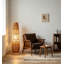 Lampe sur pied de style Wabi-Sabi