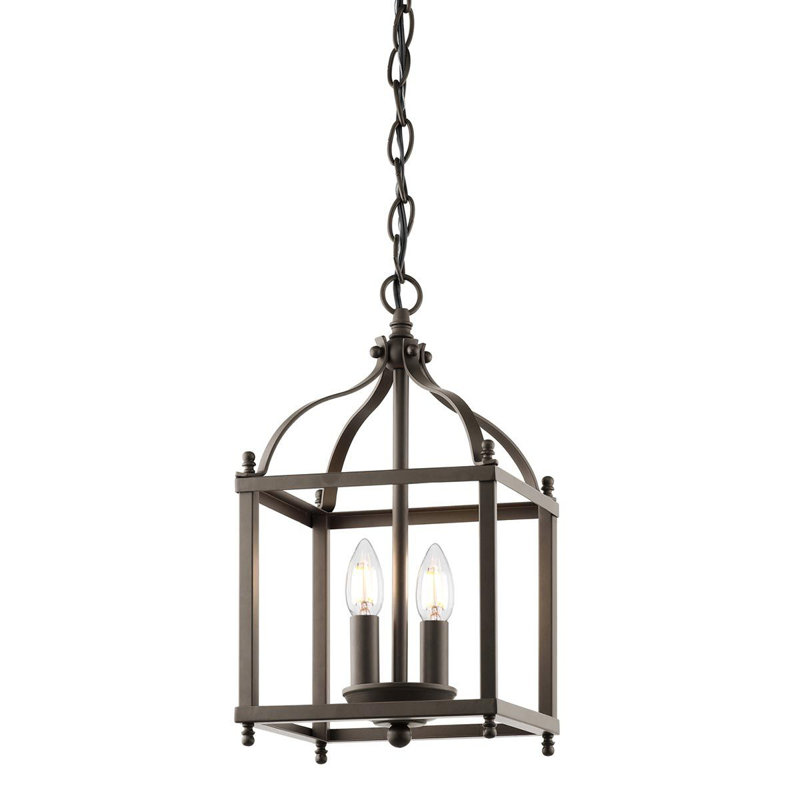 Larkin 2 - Light Lantern Pendant, Olde Bronze