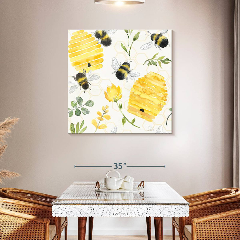 Bee Harmony III, 39" H x 39" W