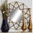 Belinda Metal Circle Wall Mirror