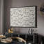 «Vintage Abstract Print-VI», toile tendue avec châssis encadré-166313927