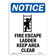 SignMission Fire Escape Ladder Sign | Wayfair