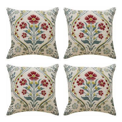 Sareen Floral Square Cushion