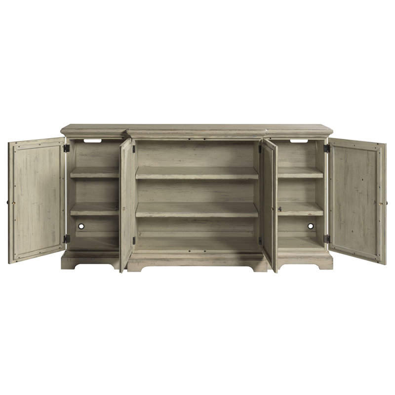 Painswick Solid Wood Accent Cabinet