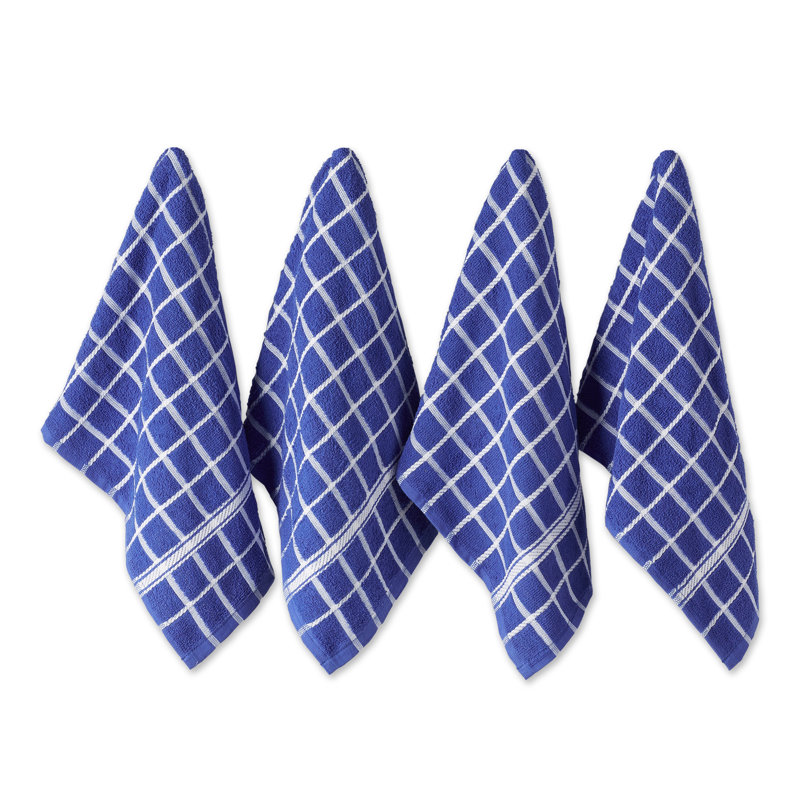 Linge à vaisselle, Bleuet