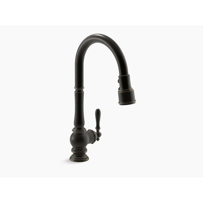 Artifacts® Pull Down Single Handle Kitchen Faucet
