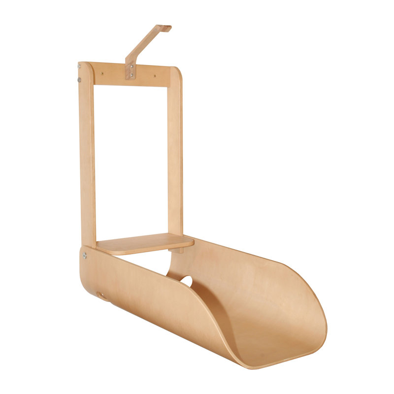 Wooden diaper dispenser