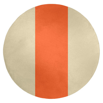 Chenille Striped Indoor Rug