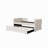 3 Drawers Upholstered Daybed With Trundle-119712215