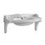 Whitehaus Collection Isabella 22.125'' Whie Vitreous China Oval Wall Mount Bathroom Sink with Overflow-198299773
