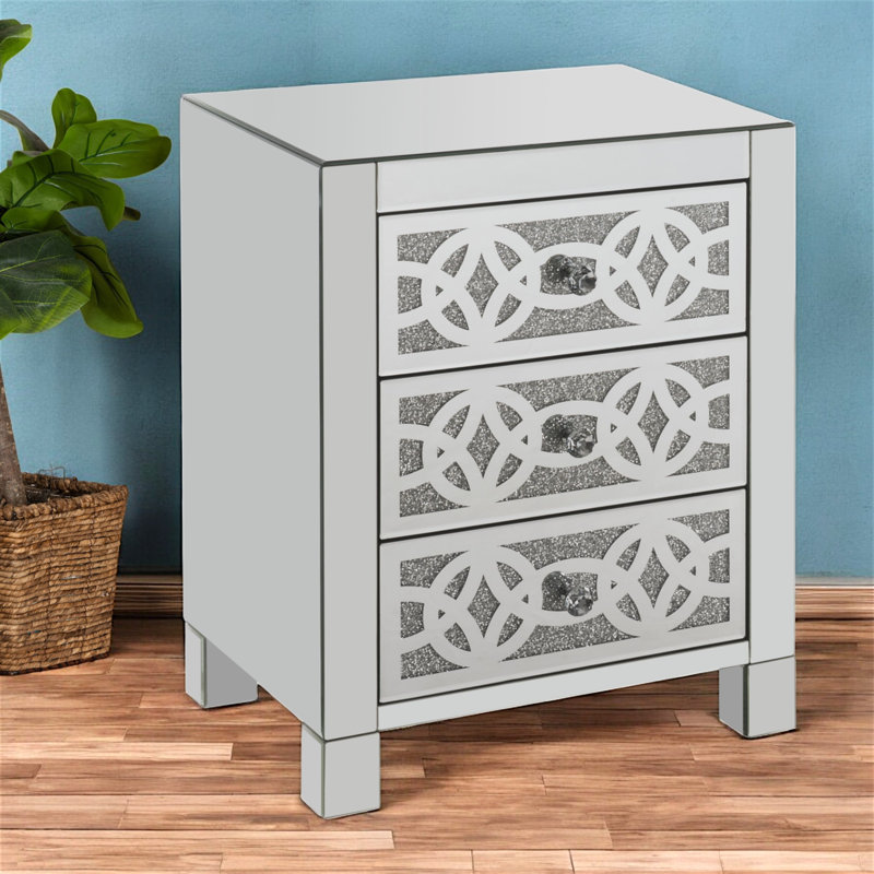Table d'appoint en miroir Elegant Ravine
