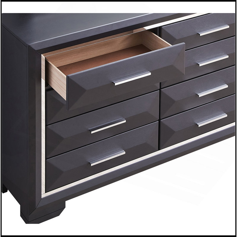 Commode Manchester, noir