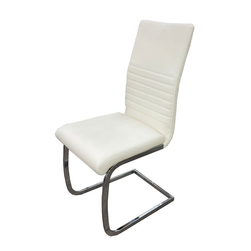 Tafolla 45cm H Upholstered Dining Chair, White