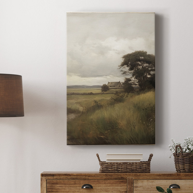 Paysage rétro rétro - galerie Cavas sur mesure