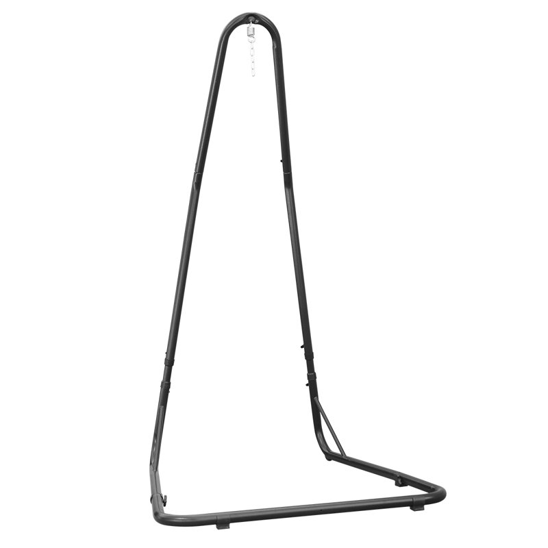 Lambert Black Iron Standard Hammock Stand- Adjustable