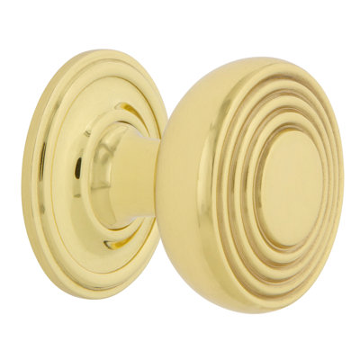 Deco 1 3/8" Diameter Round Knob