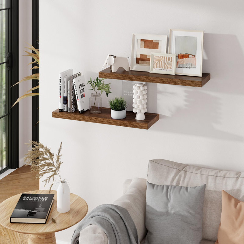 Floating Shelf, Walnut