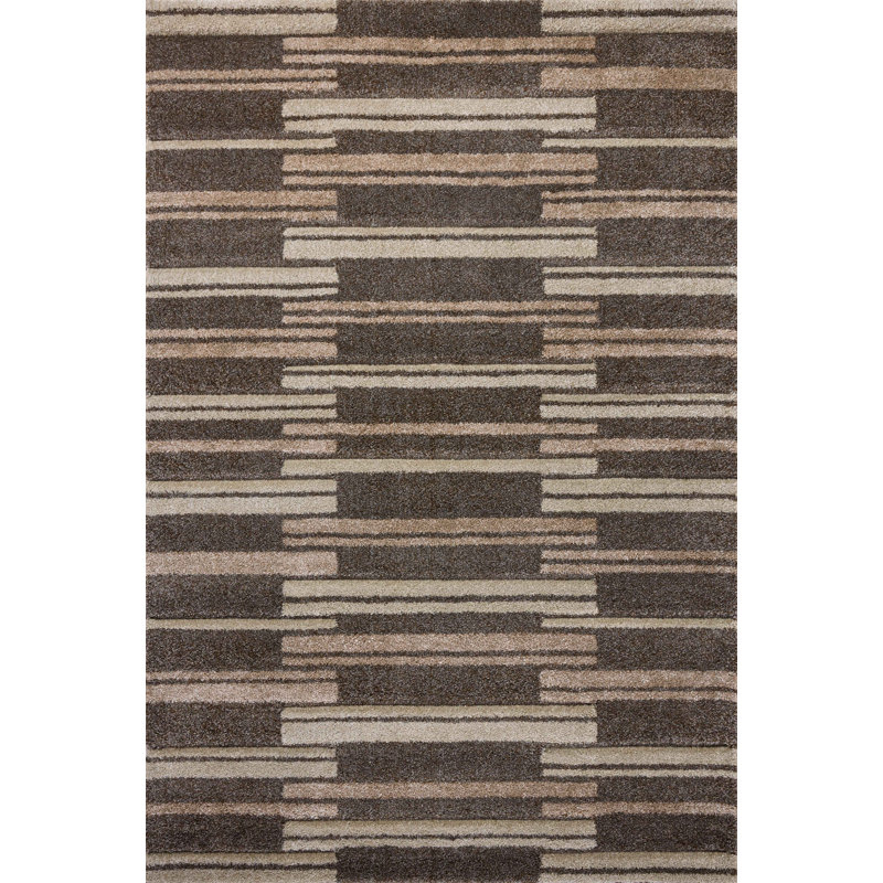 Manali Mocha / Champagne Area Rug, Rectangle 9'3" x 13'