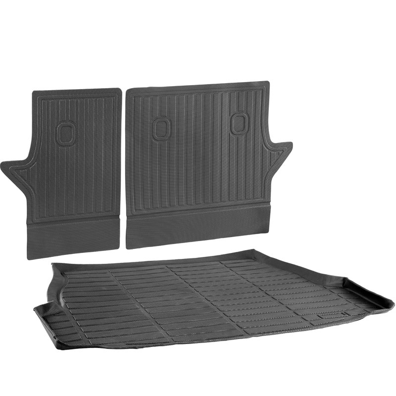 Cargo Mat & Backrest Mat All Weather Custom Fit for Toyota RAV4 2019-2024