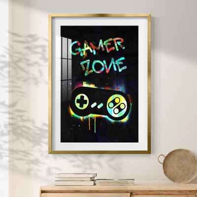 Gamer Tag IV -Framed Print