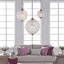 Luminaire suspendu en cristal 3 lumières Cimberleigh-1954505223