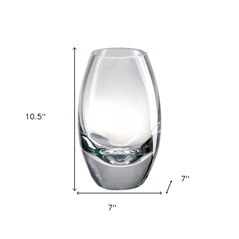Radiant Vase, 10.5" H x 7" W x 7" D