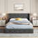Losada Upholstered Storage Bed with Wingback - 4 drawers