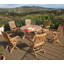 Ascot Outdoor Round Teak Dining Table