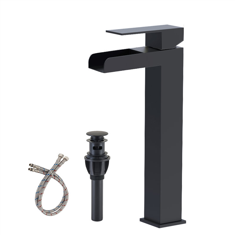 Bathroom Faucet with Drain Assembly